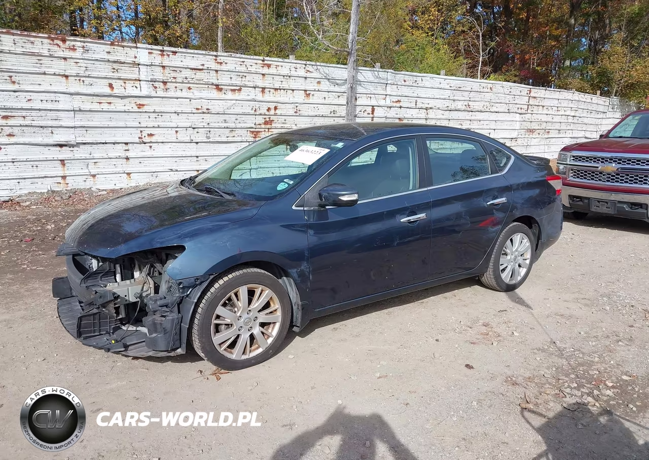 2013 Nissan Sentra Sl VIN:3N1AB7AP1DL752627 - 2