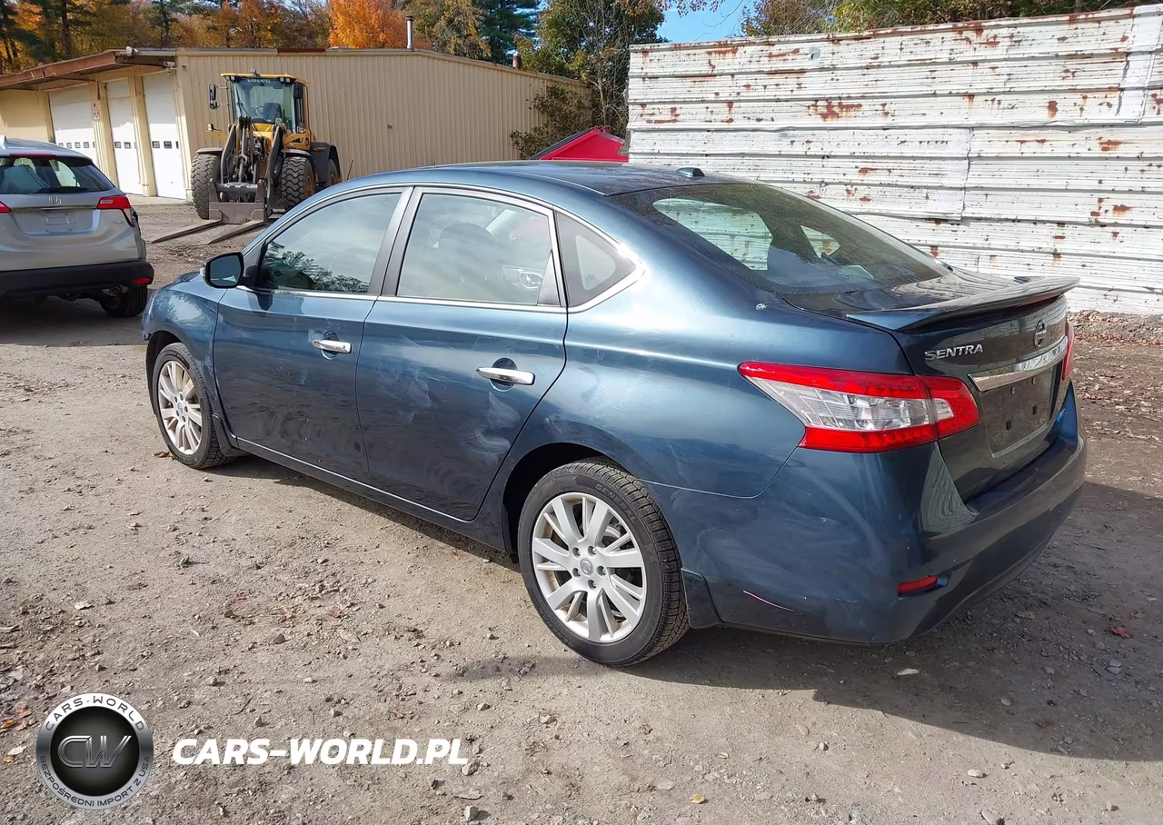 2013 Nissan Sentra Sl VIN:3N1AB7AP1DL752627 - 3