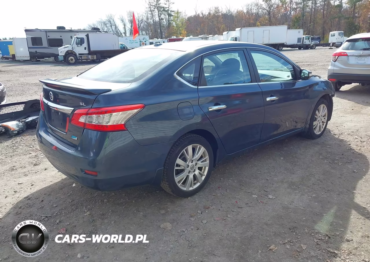 2013 Nissan Sentra Sl VIN:3N1AB7AP1DL752627 - 4