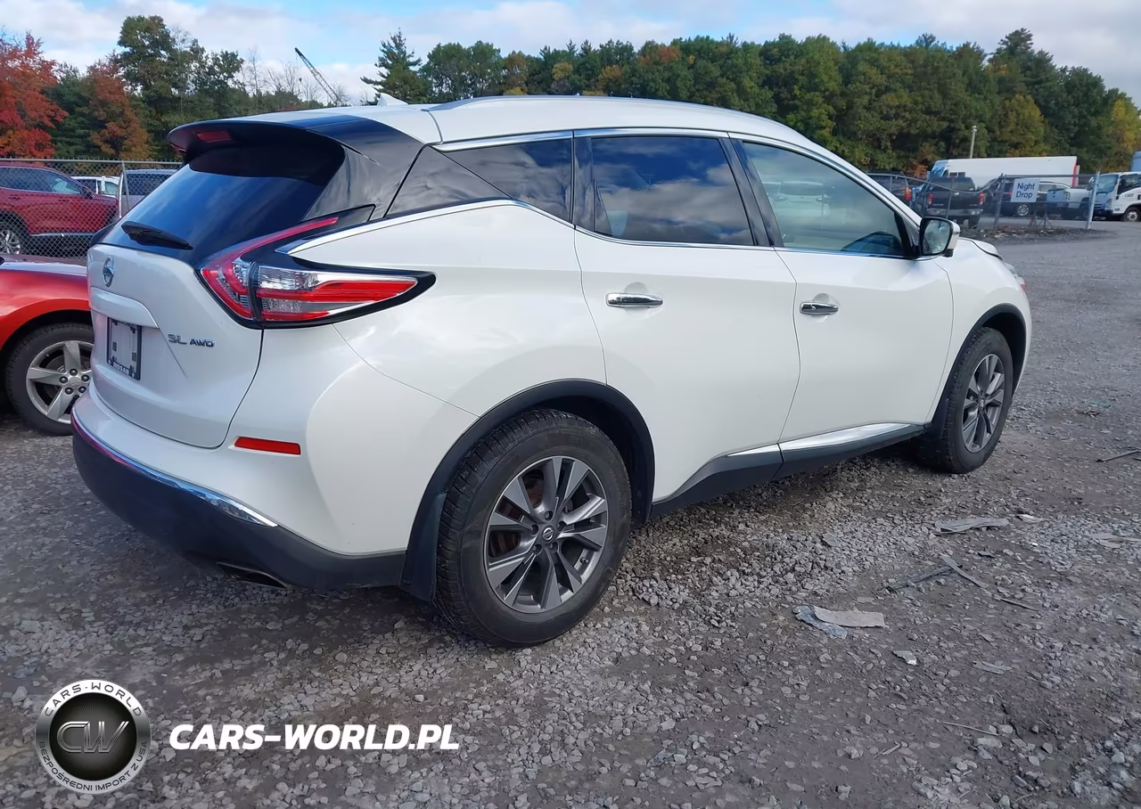 2016 Nissan Murano Sl VIN:5N1AZ2MH5GN139233 - 4