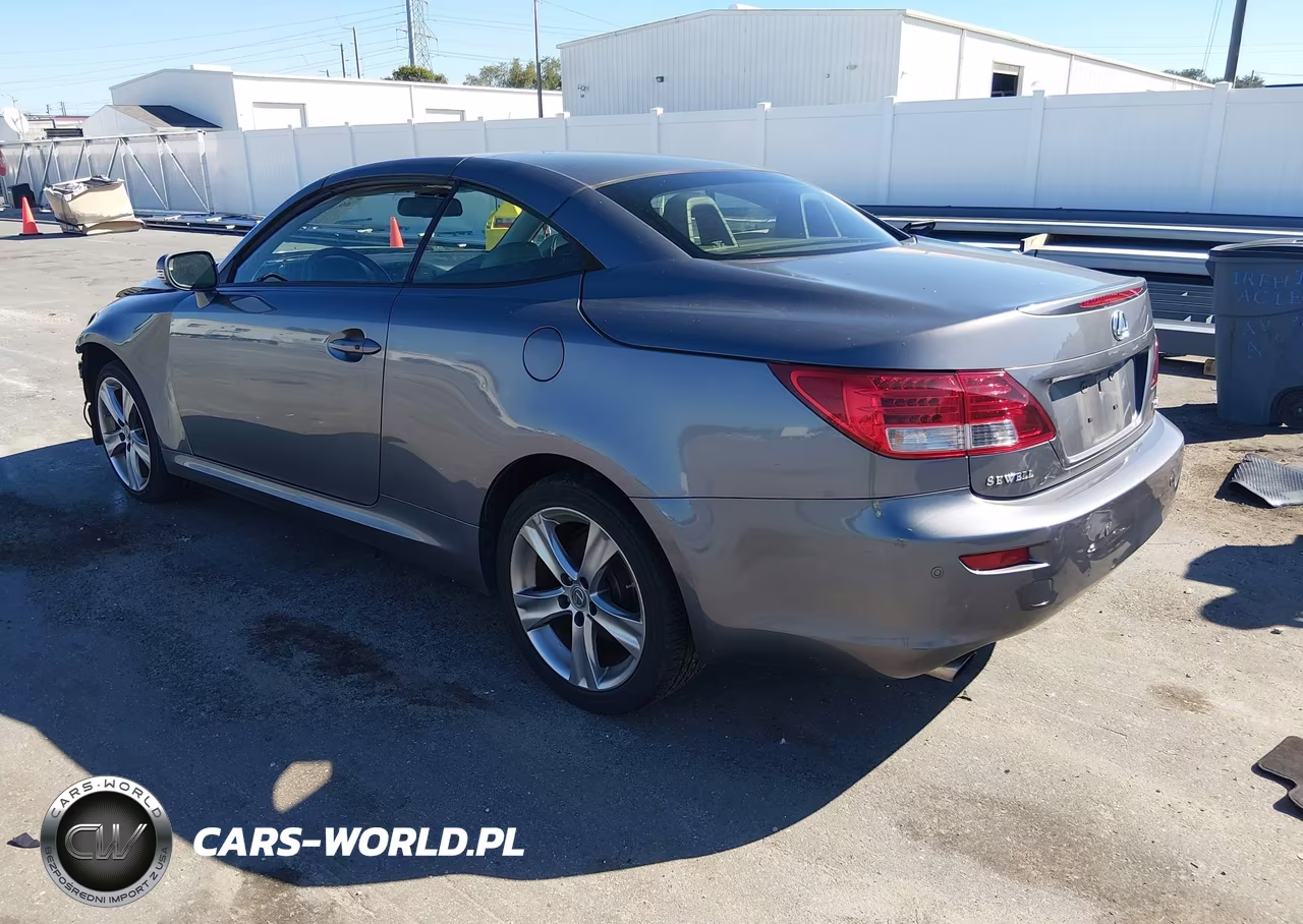 2013 Lexus Is 250C VIN:JTHFF2C24D2527601 - 3