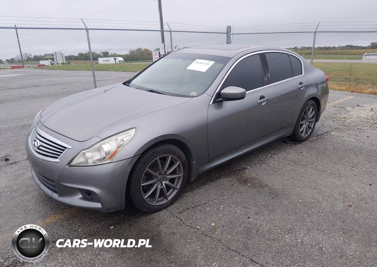 2011 Infiniti G37X VIN:JN1CV6AR7BM402739 - 2
