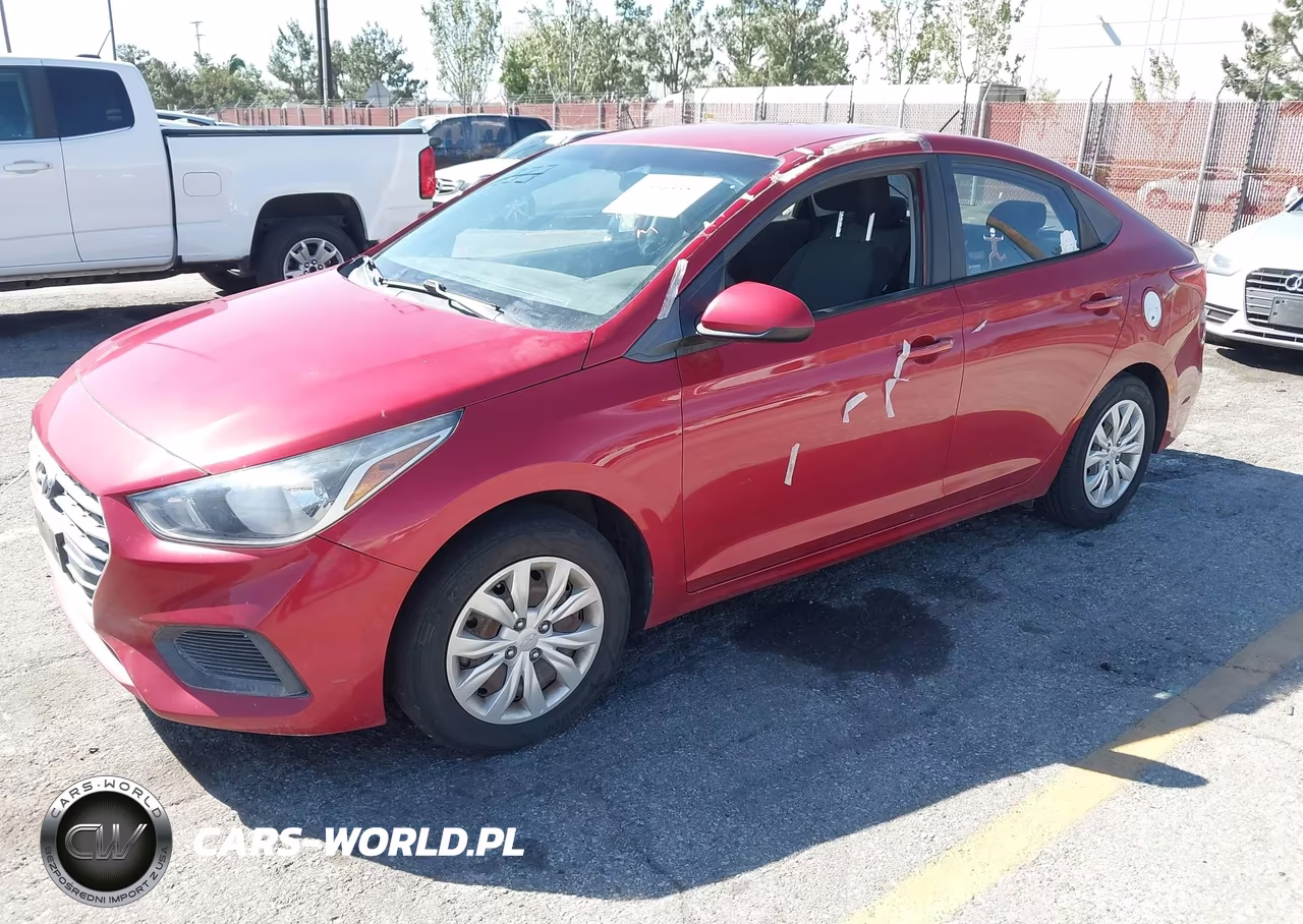 2019 Hyundai Accent Se VIN:3KPC24A32KE060119 - 2
