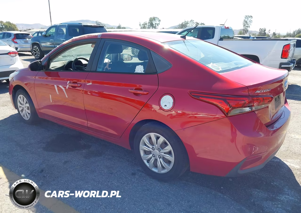 2019 Hyundai Accent Se VIN:3KPC24A32KE060119 - 3