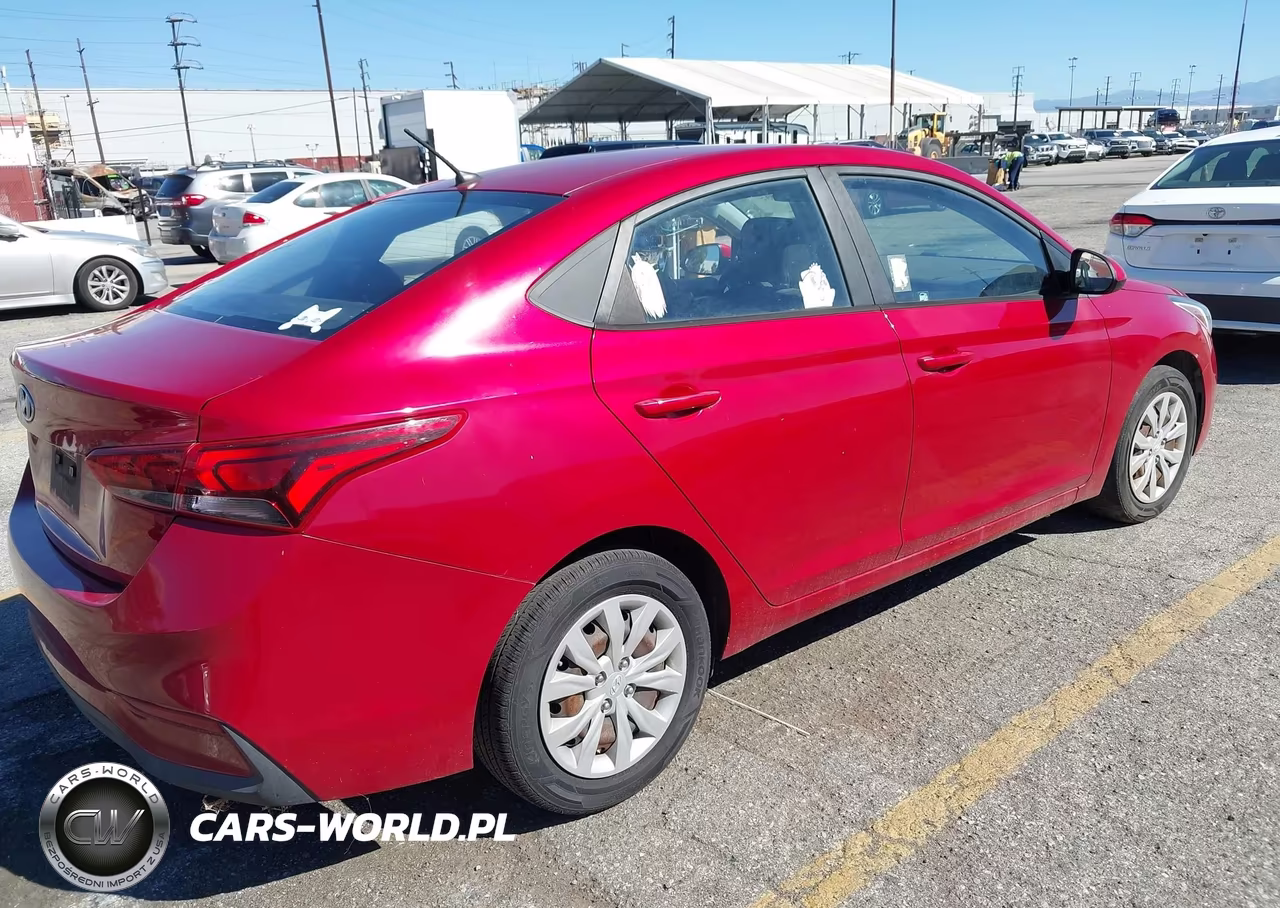 2019 Hyundai Accent Se VIN:3KPC24A32KE060119 - 4