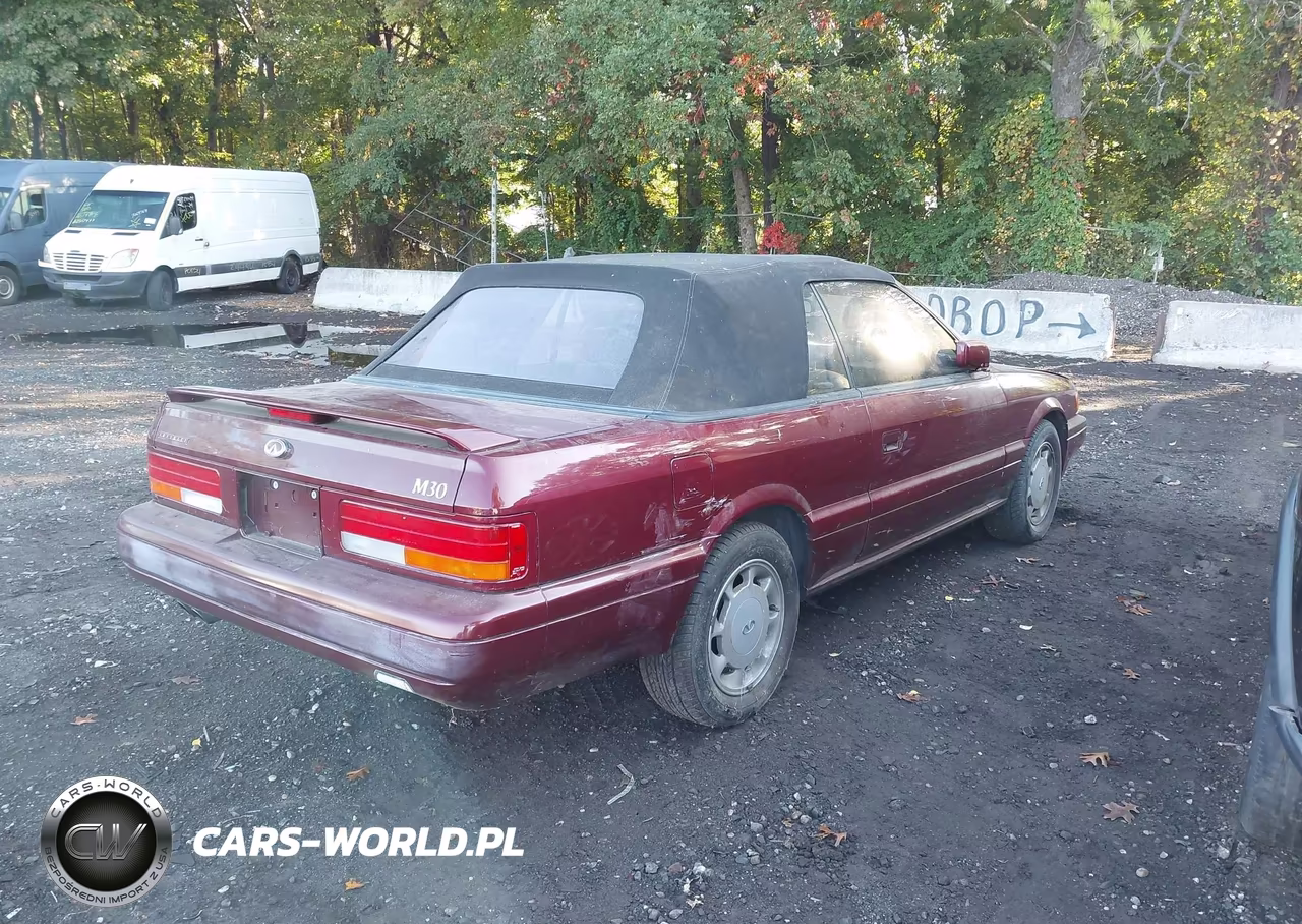 1992 Infiniti M30 VIN:JNXHF16C0NT010129 - 4