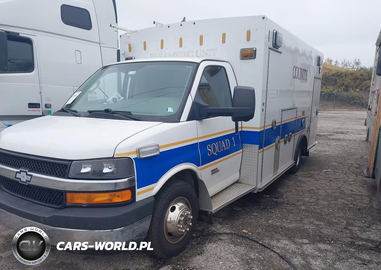 2016 Chevrolet Express Cutaway 4500 Diesel VIN:1GB6GUCL6G1337025 - 2