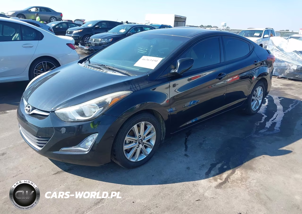 2015 Hyundai Elantra Se VIN:KMHDH4AE5FU437422 - 2