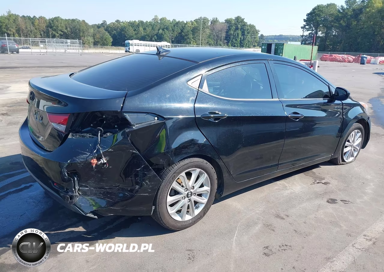 2015 Hyundai Elantra Se VIN:KMHDH4AE5FU437422 - 4