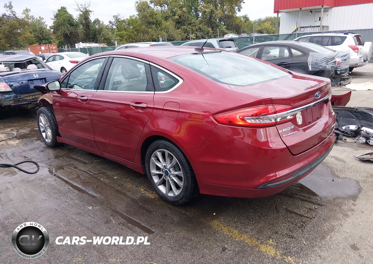 2017 Ford Fusion Se VIN:3FA6P0HD3HR232266 - 3