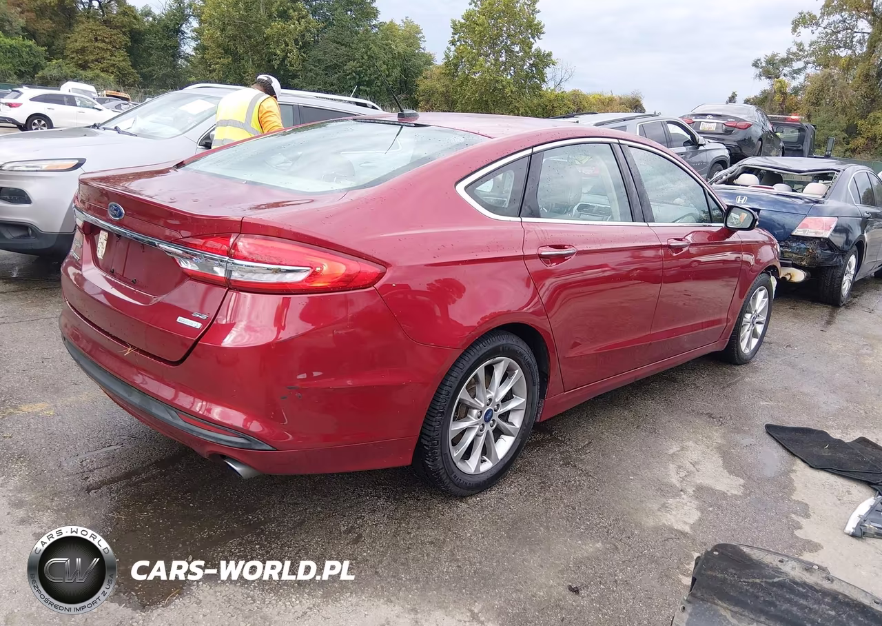 2017 Ford Fusion Se VIN:3FA6P0HD3HR232266 - 4