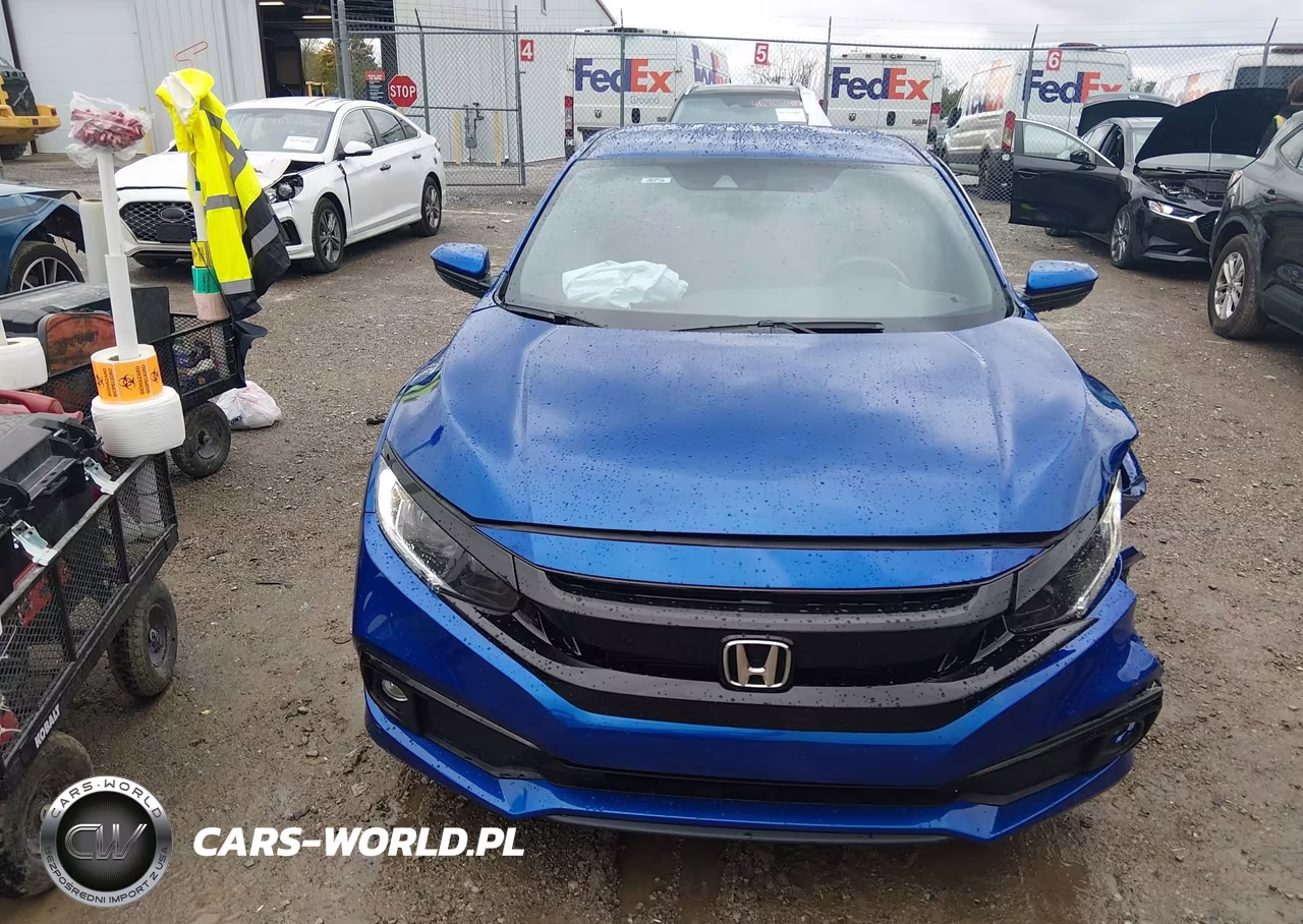 2020 Honda Civic Sport VIN:2HGFC2F87LH594999 - 12