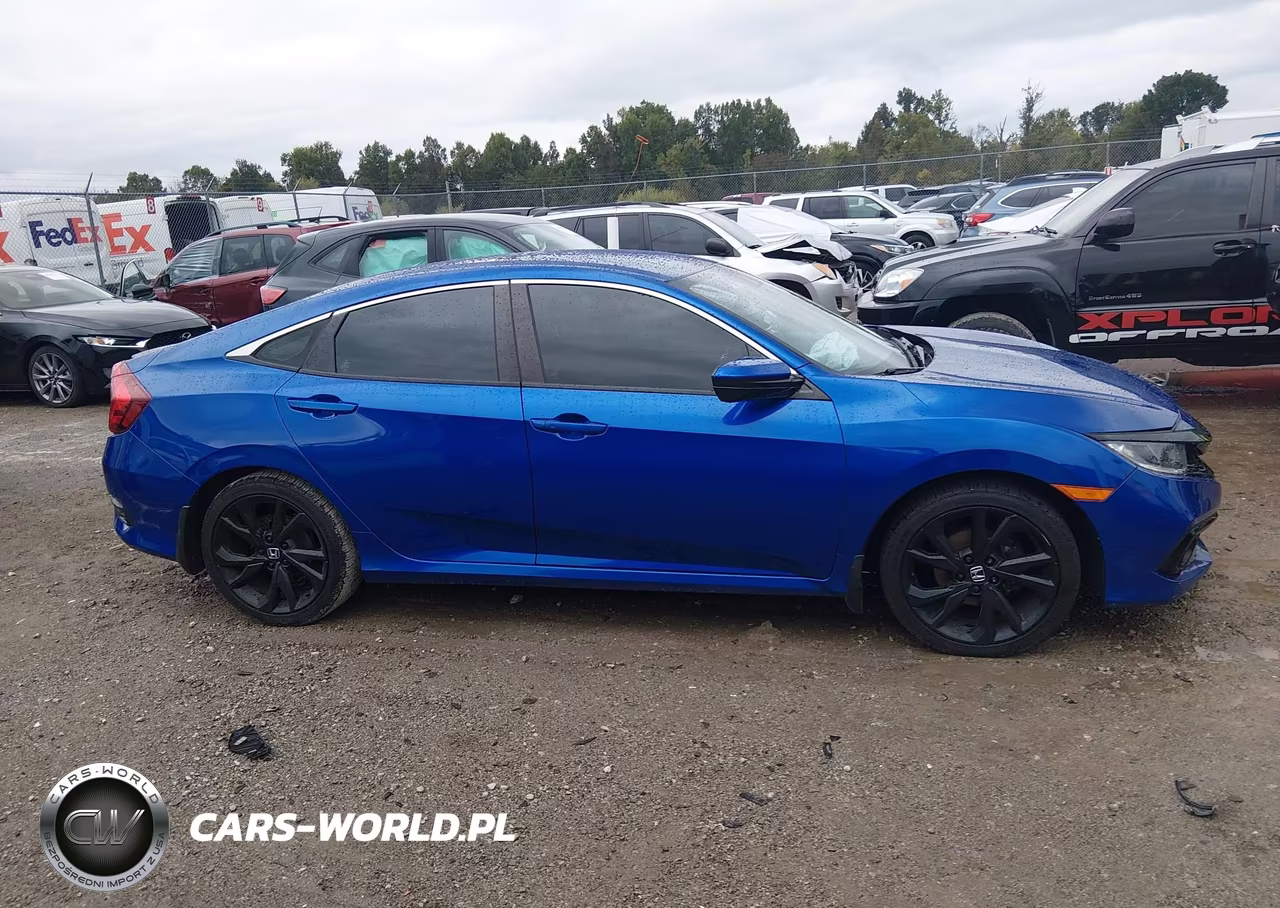 2020 Honda Civic Sport VIN:2HGFC2F87LH594999 - 13