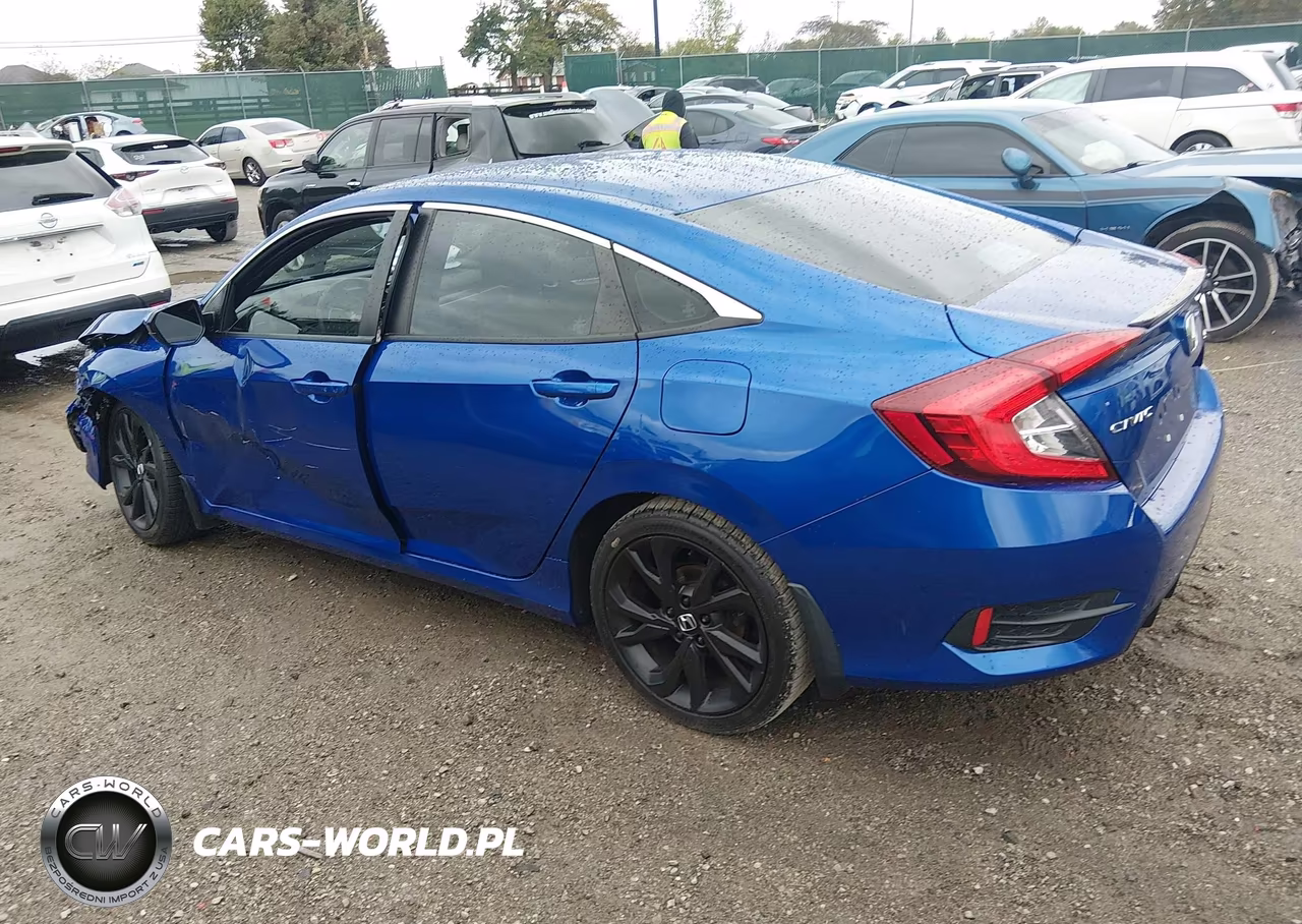 2020 Honda Civic Sport VIN:2HGFC2F87LH594999 - 3