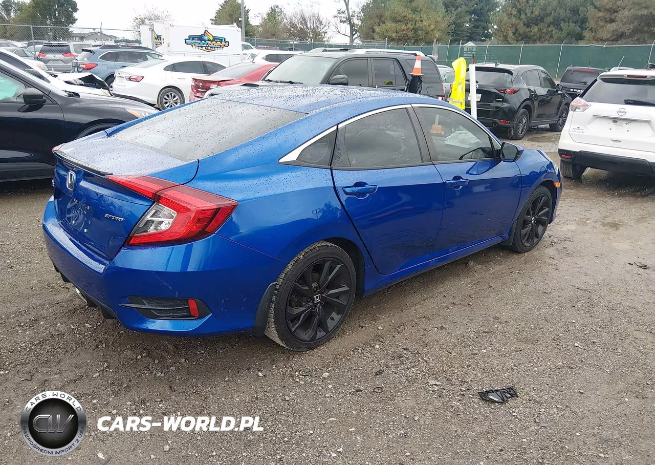 2020 Honda Civic Sport VIN:2HGFC2F87LH594999 - 4