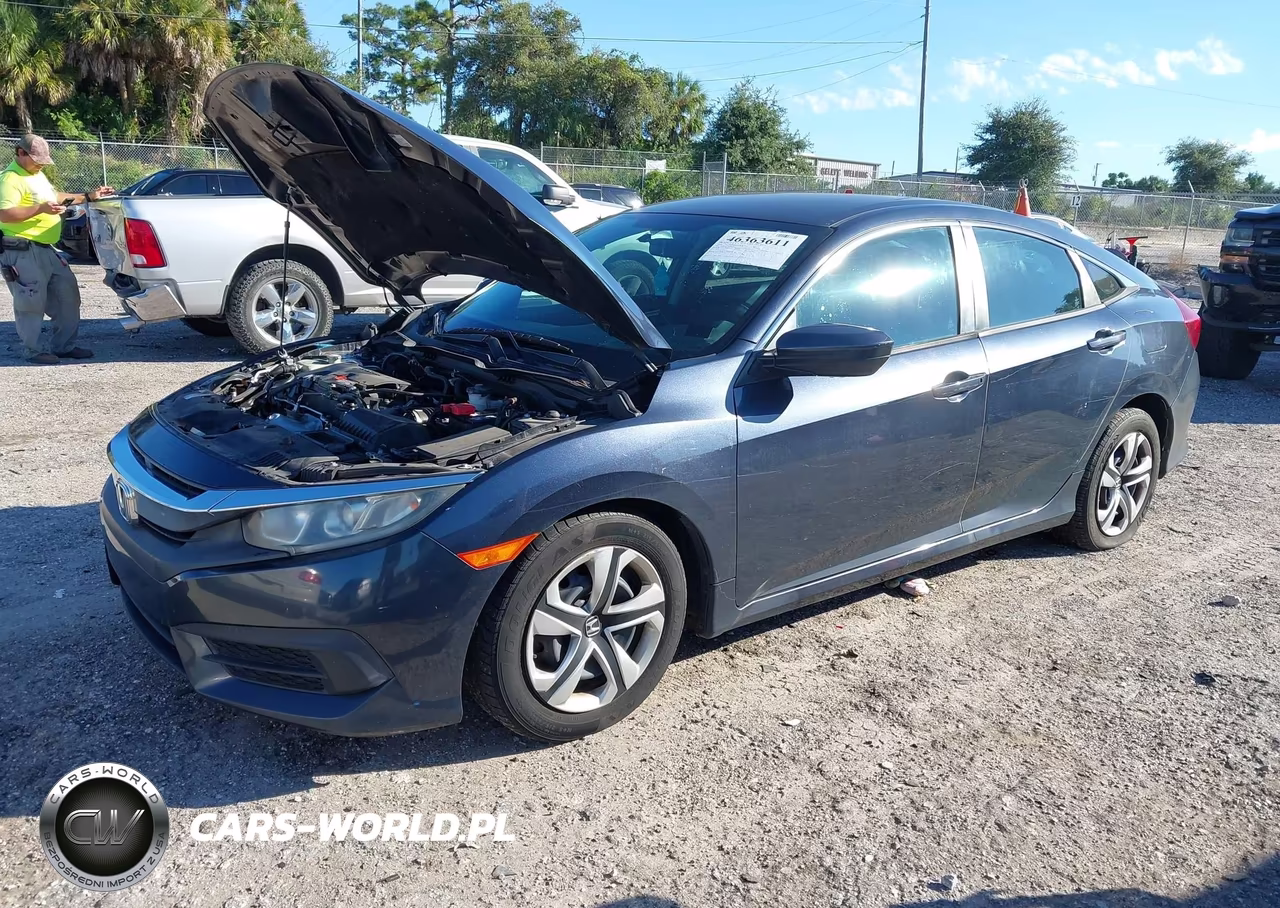 2016 Honda Civic Lx VIN:19XFC2F57GE066093 - 2
