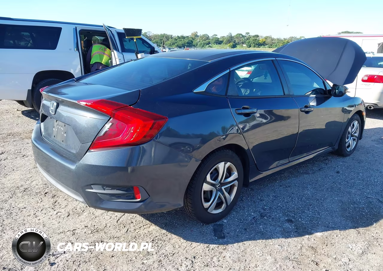 2016 Honda Civic Lx VIN:19XFC2F57GE066093 - 4