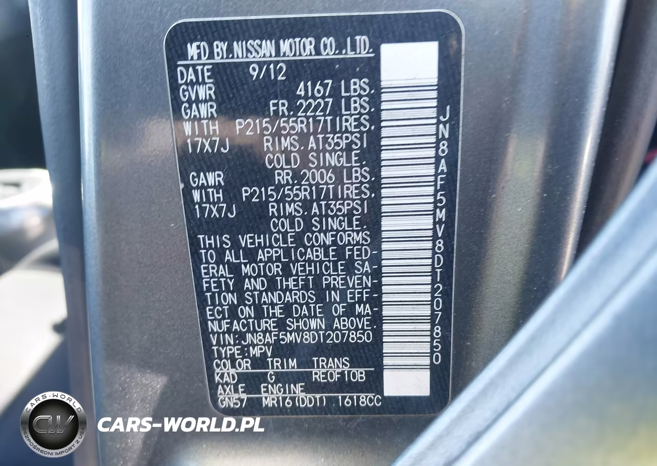 2013 Nissan Juke S VIN:JN8AF5MV8DT207850 - 9
