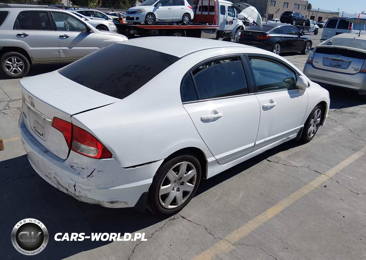 2011 Honda Civic Lx VIN:2HGFA1F59BH520021 - 4