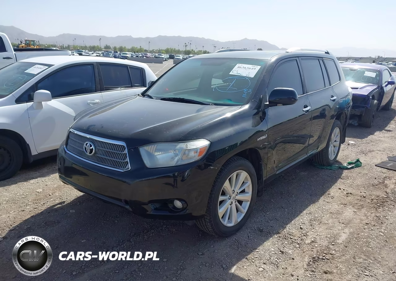 2010 Toyota Highlander Hybrid Limited V6 VIN:JTEJW3EH4A2043938 - 2