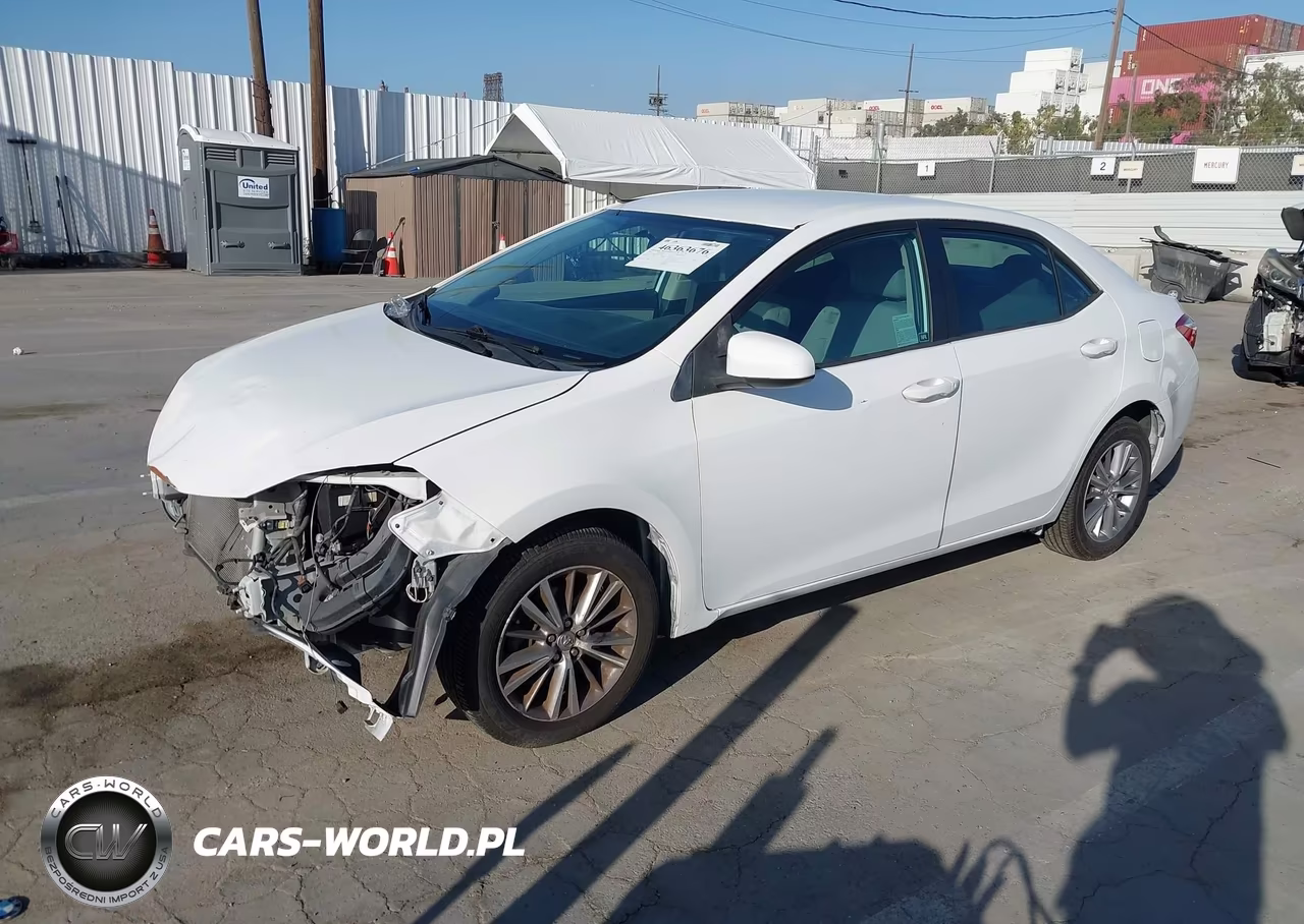 2014 Toyota Corolla Le Plus VIN:5YFBURHE4EP072589 - 2