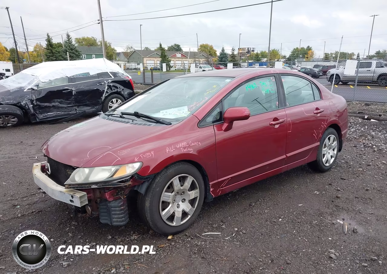 2010 Honda Civic Lx VIN:19XFA1F5XAE070730 - 2
