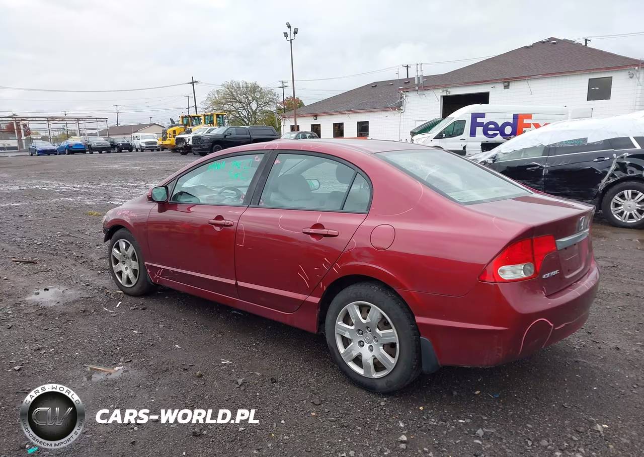 2010 Honda Civic Lx VIN:19XFA1F5XAE070730 - 3