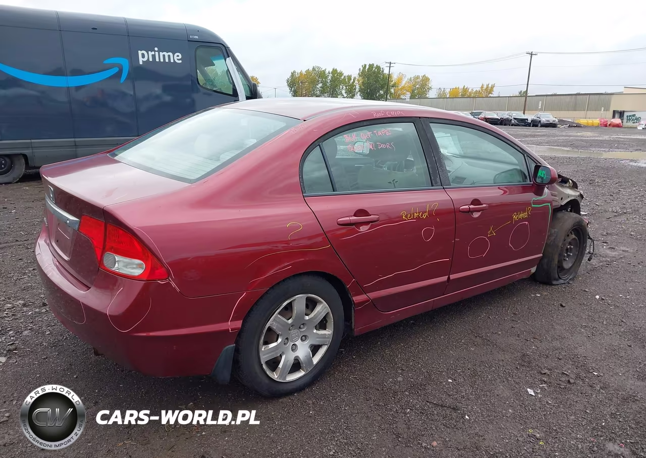 2010 Honda Civic Lx VIN:19XFA1F5XAE070730 - 4