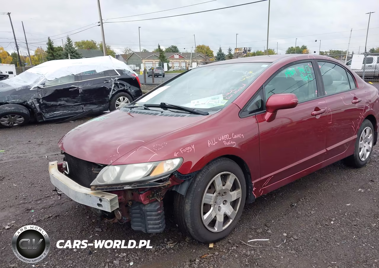 2010 Honda Civic Lx VIN:19XFA1F5XAE070730 - 6