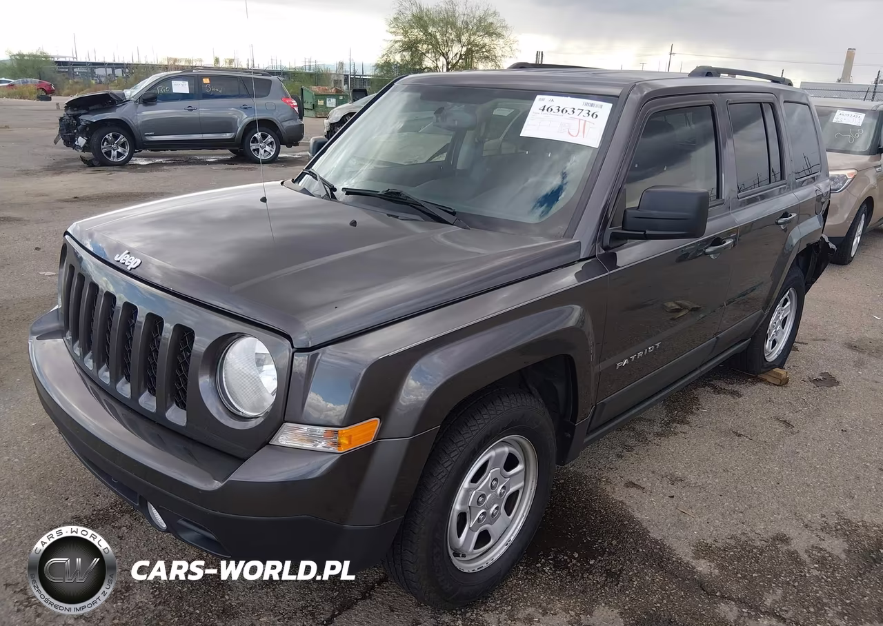 2017 Jeep Patriot Sport Fwd VIN:1C4NJPBB5HD172734 - 2
