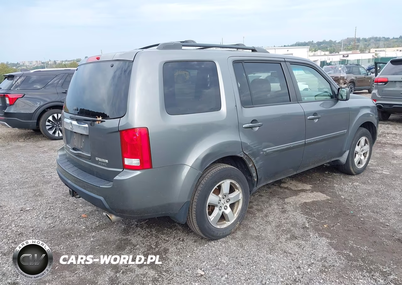 2009 Honda Pilot Ex-L VIN:5FNYF48609B018305 - 4
