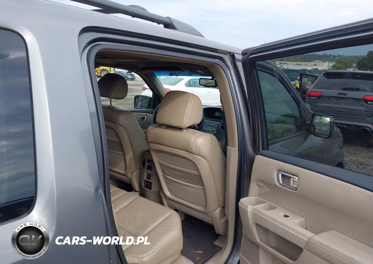 2009 Honda Pilot Ex-L VIN:5FNYF48609B018305 - 8