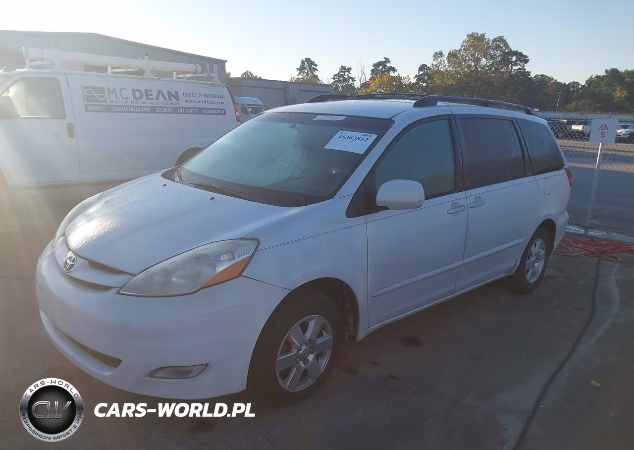 2007 Toyota Sienna Xle VIN:5TDZK22CX7S021790 - 2