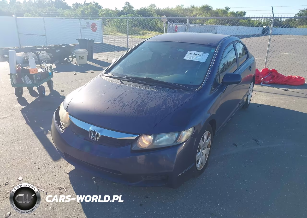 2009 Honda Civic Lx VIN:2HGFA16589H546636 - 2