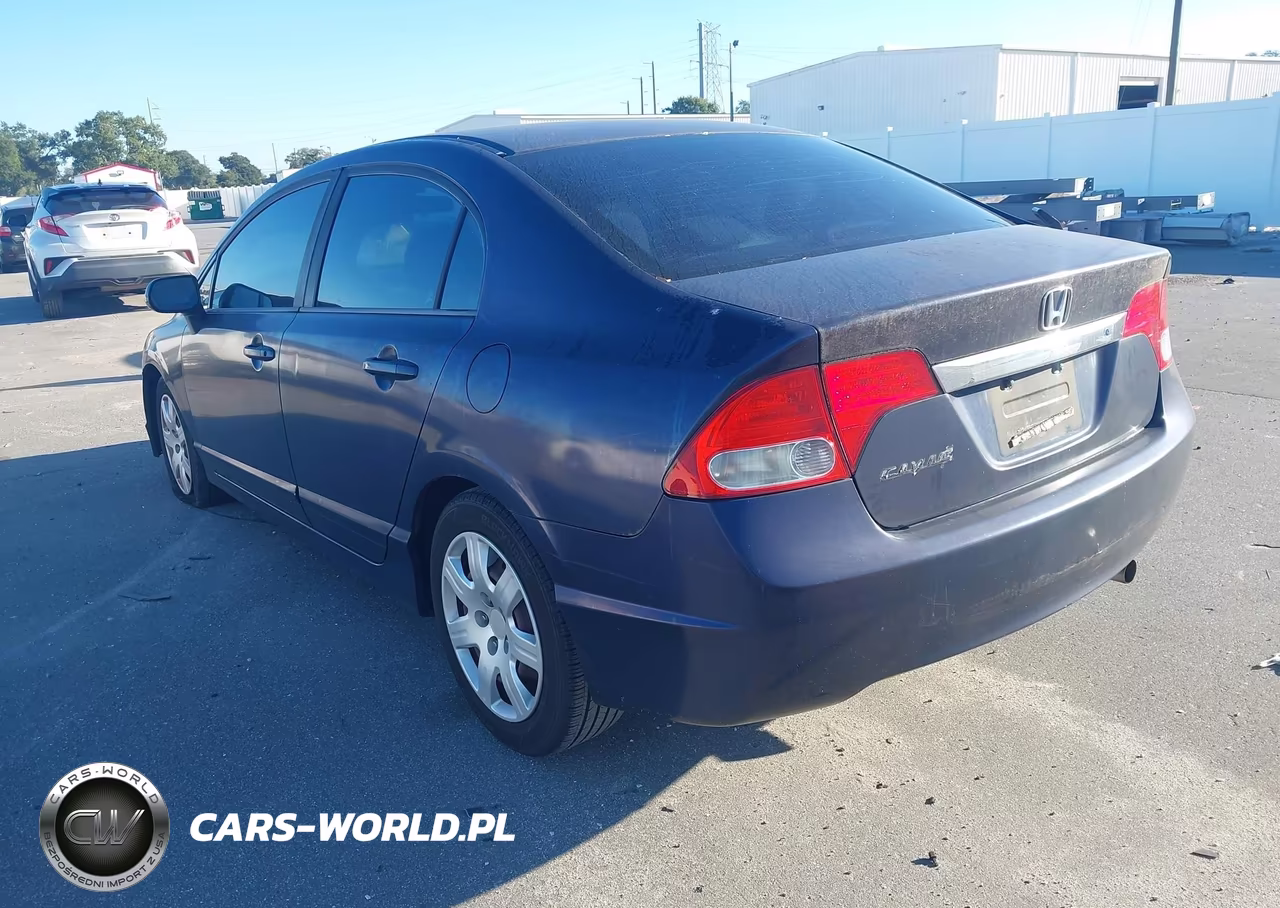 2009 Honda Civic Lx VIN:2HGFA16589H546636 - 3