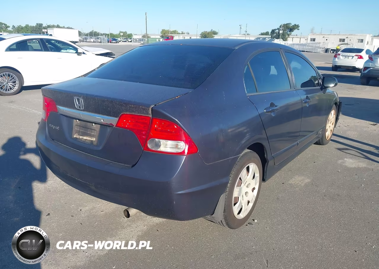 2009 Honda Civic Lx VIN:2HGFA16589H546636 - 4