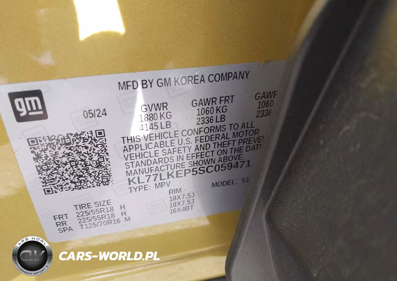 2025 Chevrolet Trax Fwd Activ VIN:KL77LKEP5SC059471 - 9