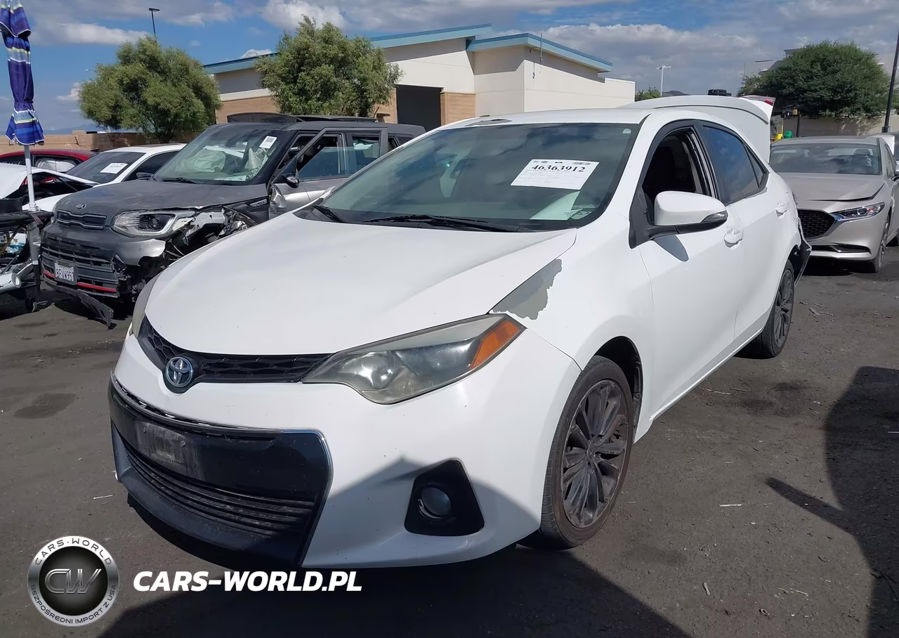2015 Toyota Corolla S Plus VIN:5YFBURHE0FP365150 - 2