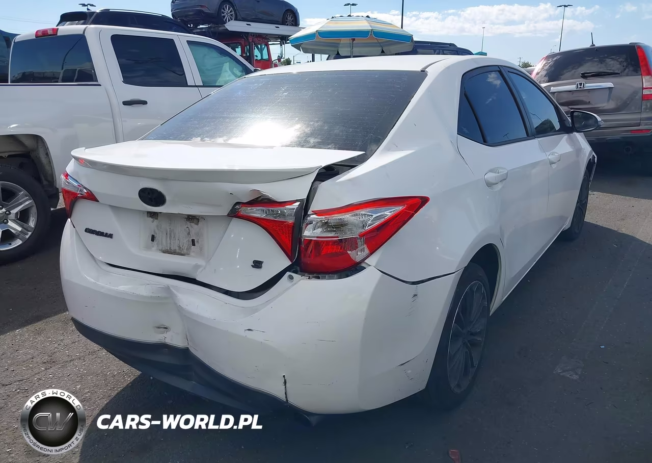 2015 Toyota Corolla S Plus VIN:5YFBURHE0FP365150 - 4