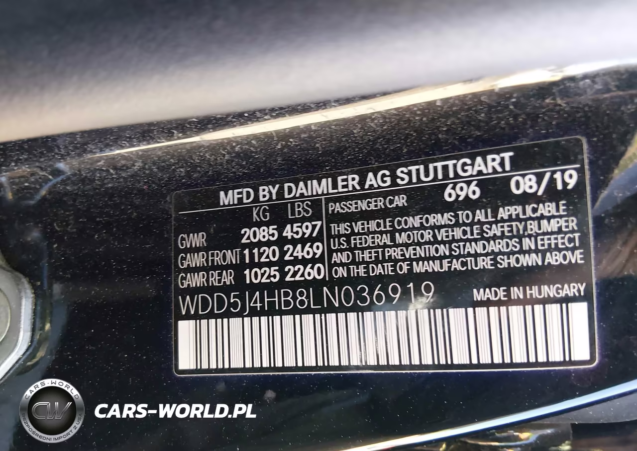2020 Mercedes-Benz Cla 250 4Matic VIN:WDD5J4HB8LN036919 - 9