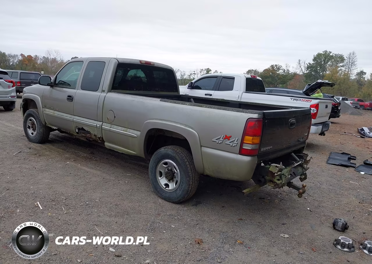 2001 GMC Sierra 2500Hd Sle VIN:1GTHK29111E329976 - 3