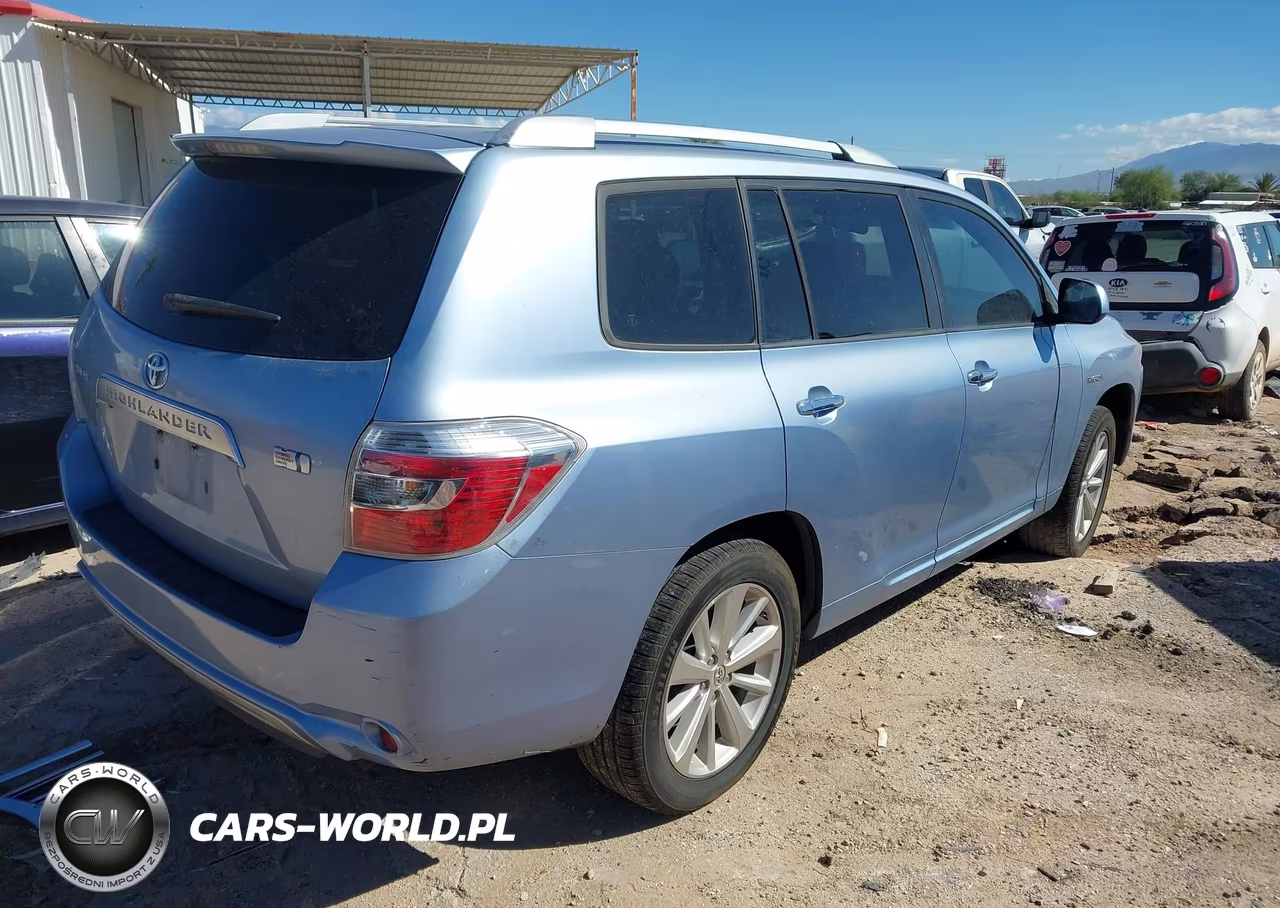 2009 Toyota Highlander Hybrid VIN:JTEEW41A992026404 - 4