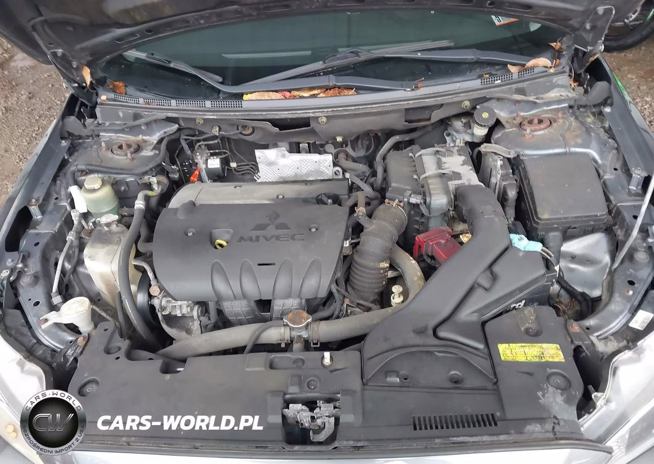 2010 Mitsubishi Lancer Es VIN:JA32U2FU6AU001343 - 10