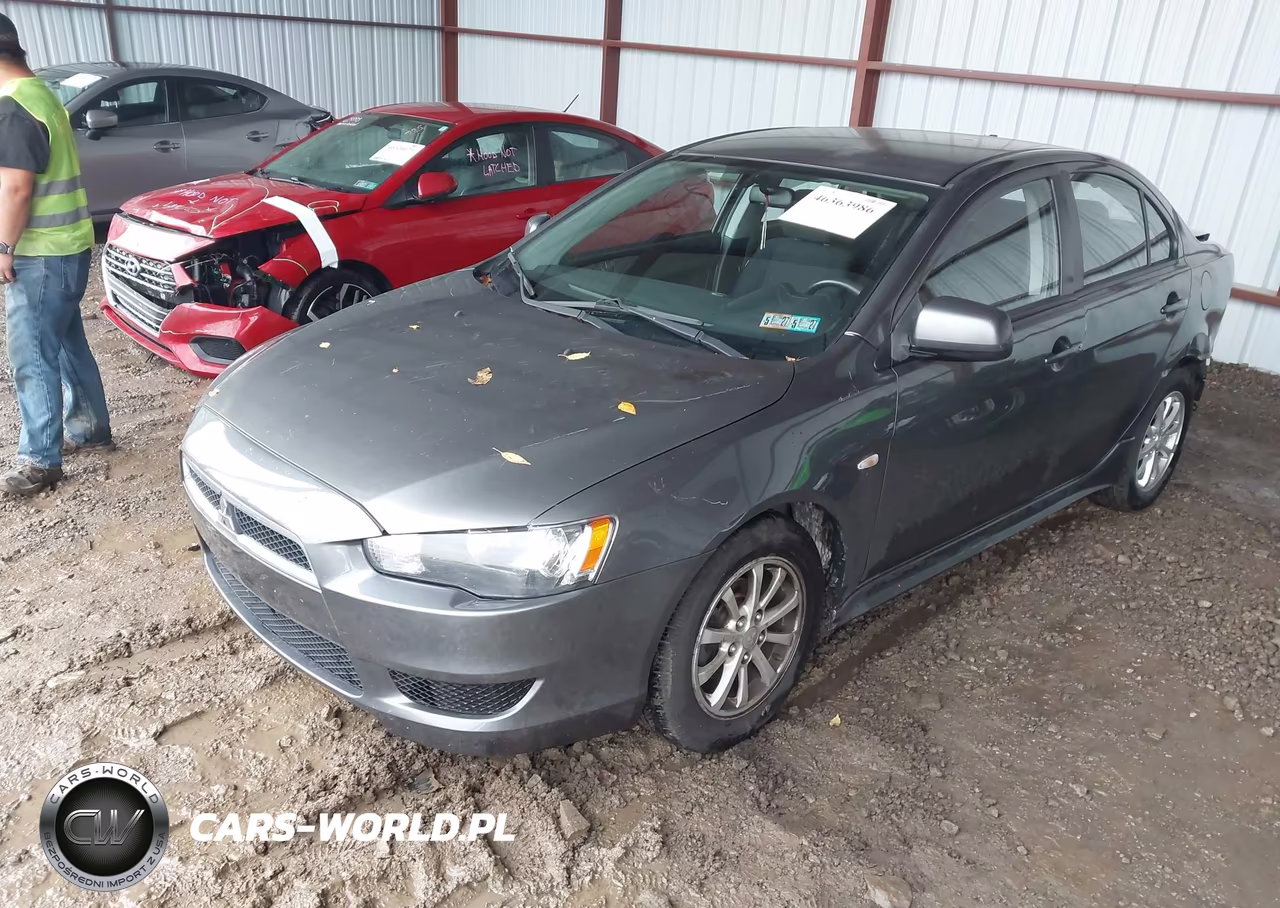 2010 Mitsubishi Lancer Es VIN:JA32U2FU6AU001343 - 2