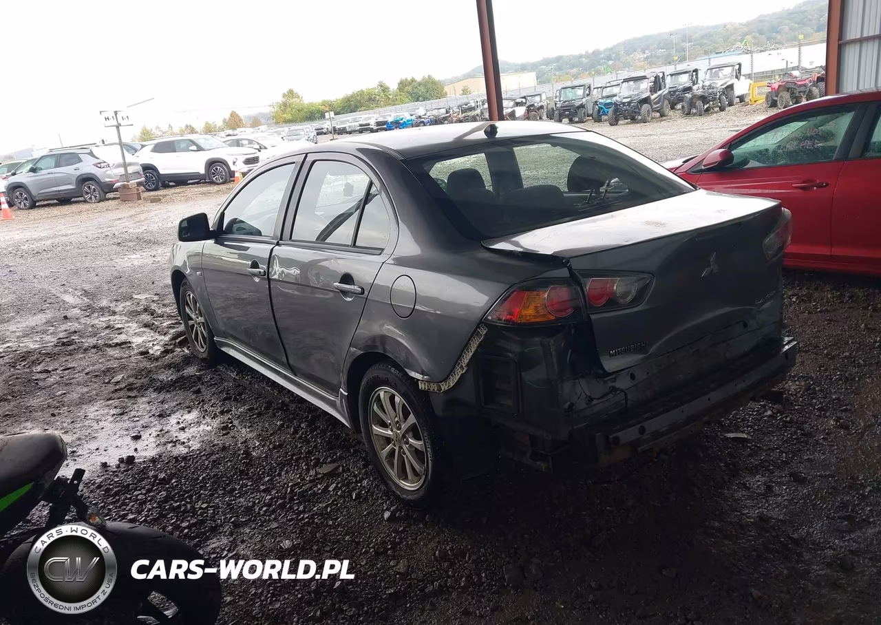 2010 Mitsubishi Lancer Es VIN:JA32U2FU6AU001343 - 3