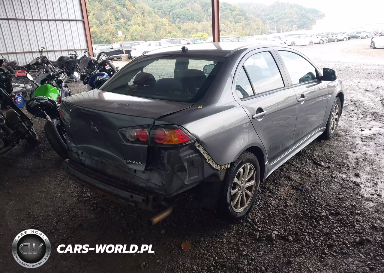 2010 Mitsubishi Lancer Es VIN:JA32U2FU6AU001343 - 4