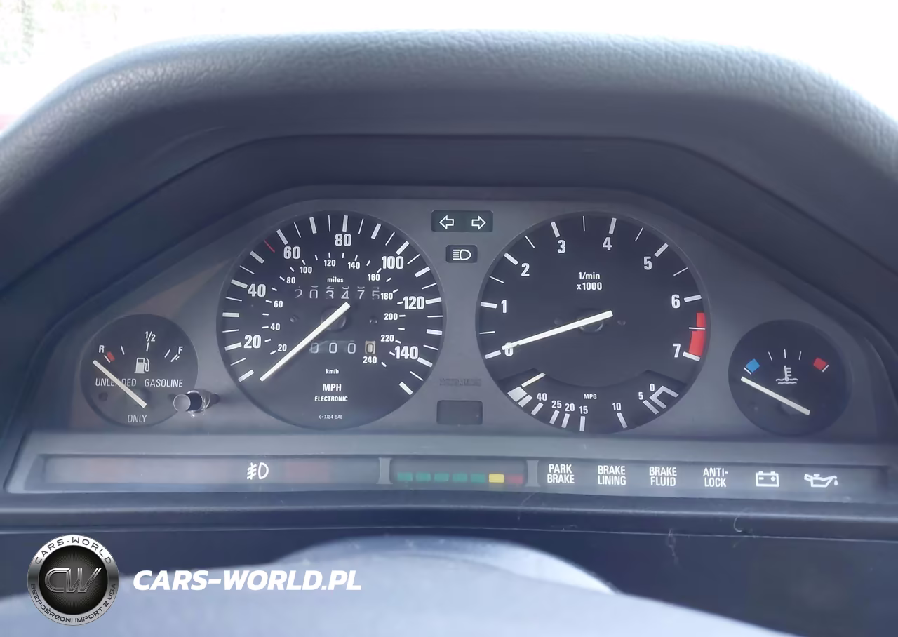 1989 BMW 325 I Automatic VIN:WBAAD230XK8847934 - 7