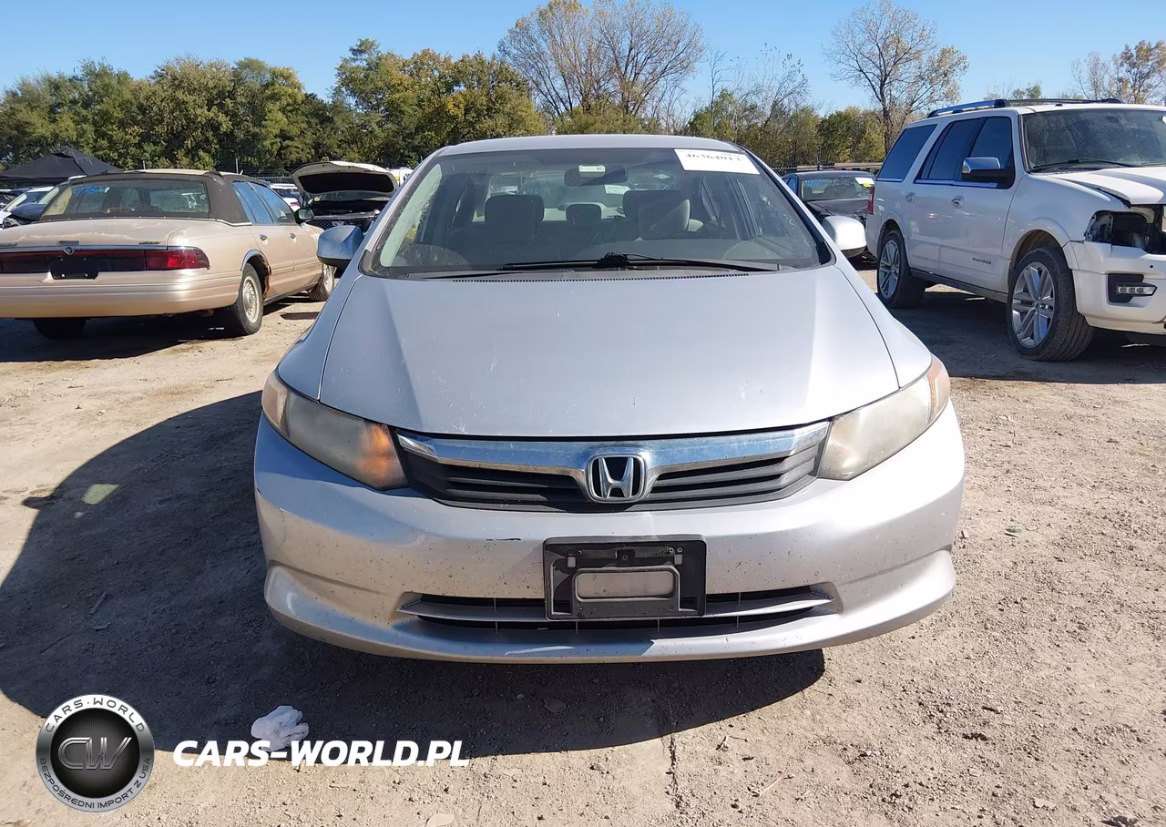 2012 Honda Civic Lx VIN:19XFB2F54CE072737 - 6