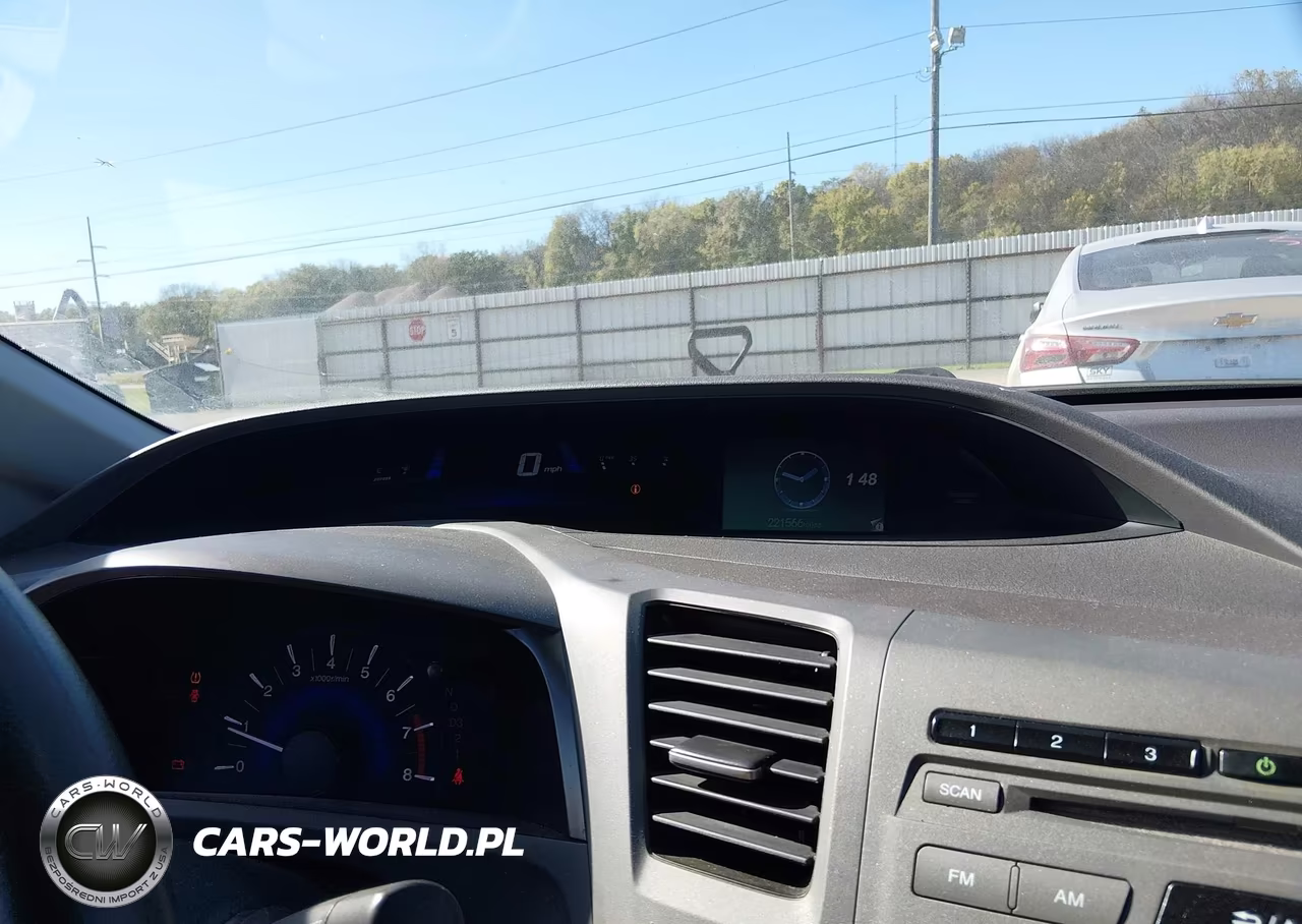 2012 Honda Civic Lx VIN:19XFB2F54CE072737 - 7