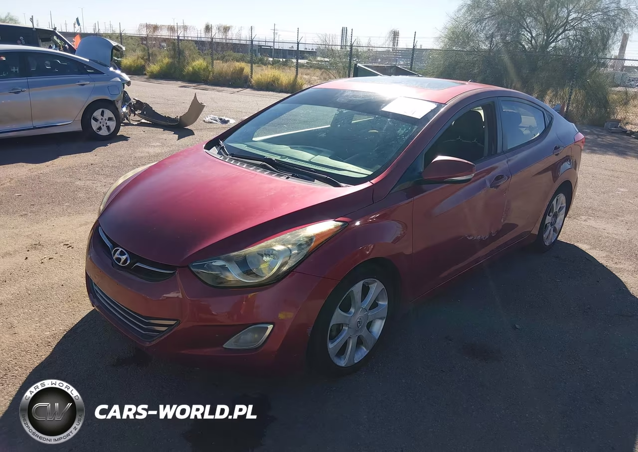 2013 Hyundai Elantra Limited VIN:5NPDH4AE5DH375869 - 2